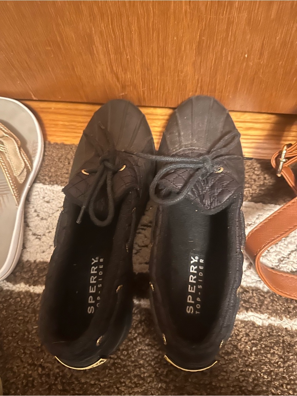 Sperry Black Duck Shoe - Casual Water-Resistant Style